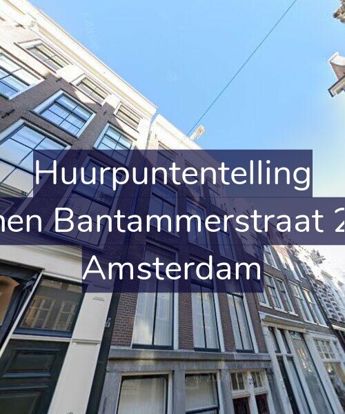 Foto gevel Huurpuntentelling voor Binnen Bantammerstraat 21-3, Amsterdam
