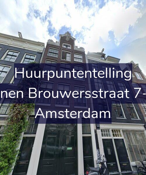 Foto gevel Huurpuntentelling voor Binnen Brouwersstraat 7-A3, Amsterdam