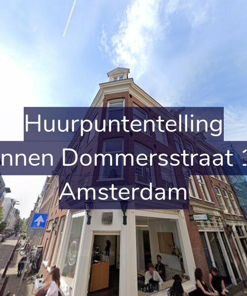 Foto gevel Huurpuntentelling voor Binnen Dommersstraat 13, Amsterdam