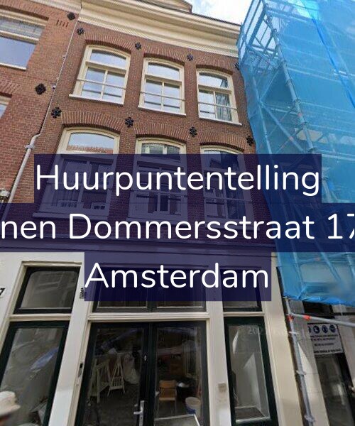 Foto gevel Huurpuntentelling voor Binnen Dommersstraat 17-H, Amsterdam