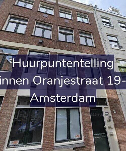 Foto gevel Huurpuntentelling voor Binnen Oranjestraat 19-H, Amsterdam