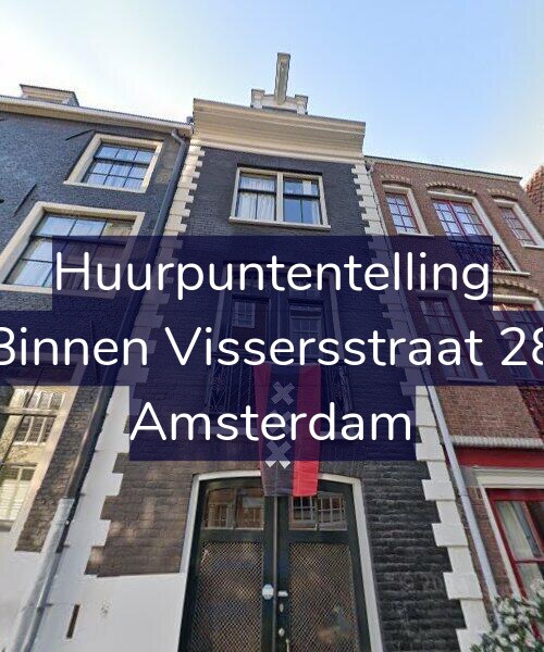 Foto gevel Huurpuntentelling voor Binnen Vissersstraat 28, Amsterdam