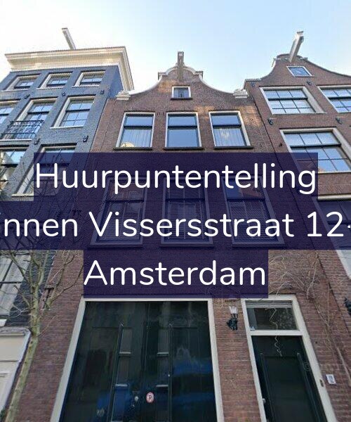 Foto gevel Huurpuntentelling voor Binnen Vissersstraat 12-1, Amsterdam