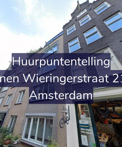Foto gevel Huurpuntentelling voor Binnen Wieringerstraat 21-A, Amsterdam