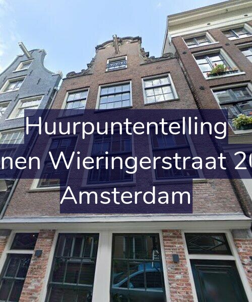 Foto gevel Huurpuntentelling voor Binnen Wieringerstraat 20-1, Amsterdam