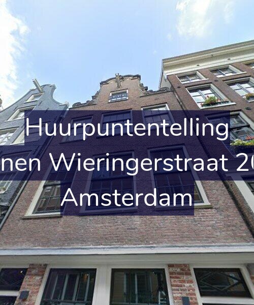 Foto gevel Huurpuntentelling voor Binnen Wieringerstraat 20-2, Amsterdam
