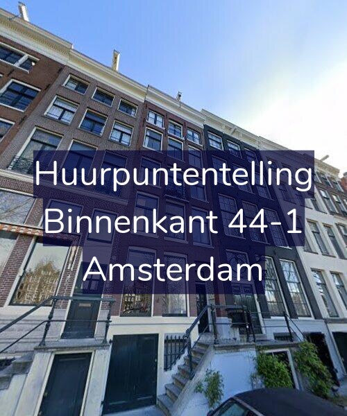 Foto gevel Huurpuntentelling voor Binnenkant 44-1, Amsterdam