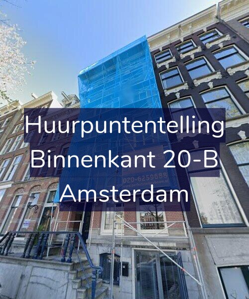Foto gevel Huurpuntentelling voor Binnenkant 20-B, Amsterdam