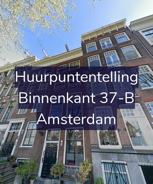 Foto gevel Huurpuntentelling voor Binnenkant 37-B, Amsterdam