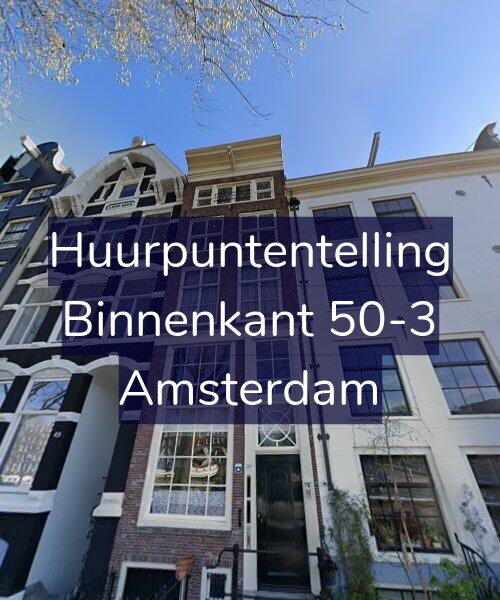Foto gevel Huurpuntentelling voor Binnenkant 50-3, Amsterdam