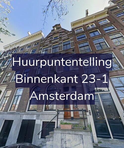 Foto gevel Huurpuntentelling voor Binnenkant 23-1, Amsterdam