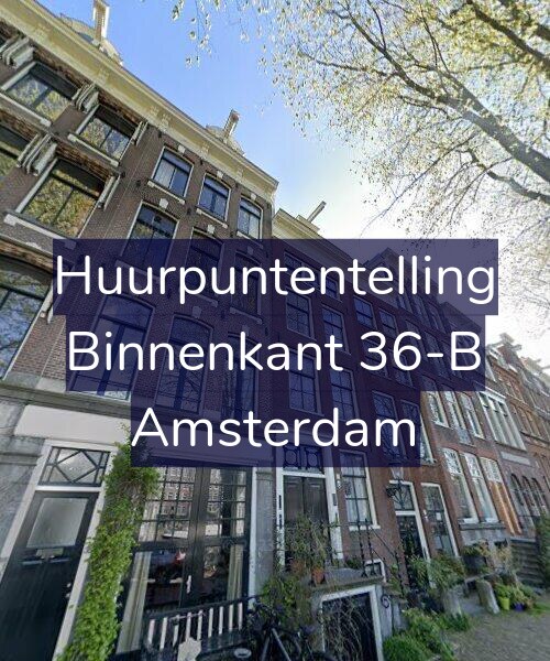 Foto gevel Huurpuntentelling voor Binnenkant 36-B, Amsterdam