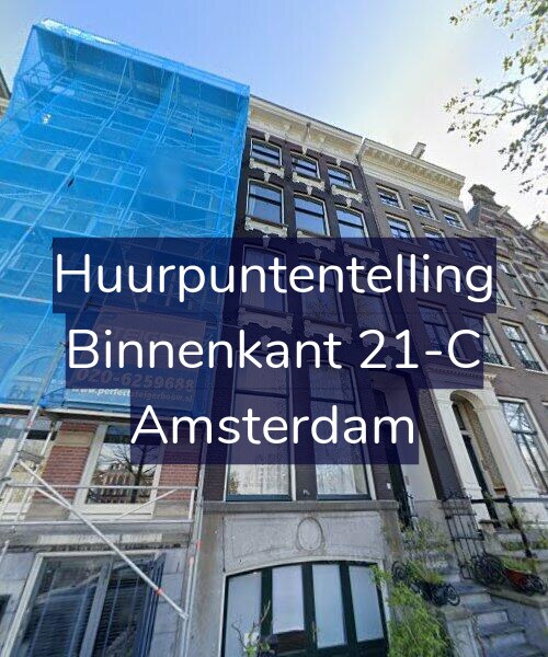 Foto gevel Huurpuntentelling voor Binnenkant 21-C, Amsterdam