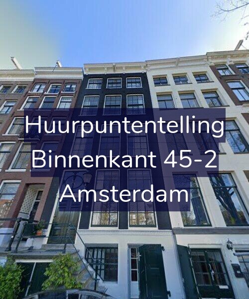 Foto gevel Huurpuntentelling voor Binnenkant 45-2, Amsterdam