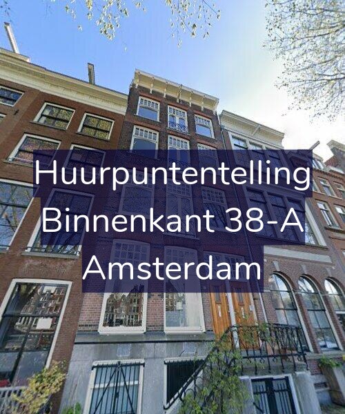 Foto gevel Huurpuntentelling voor Binnenkant 38-A, Amsterdam