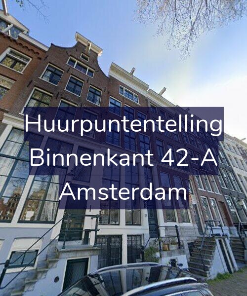 Foto gevel Huurpuntentelling voor Binnenkant 42-A, Amsterdam