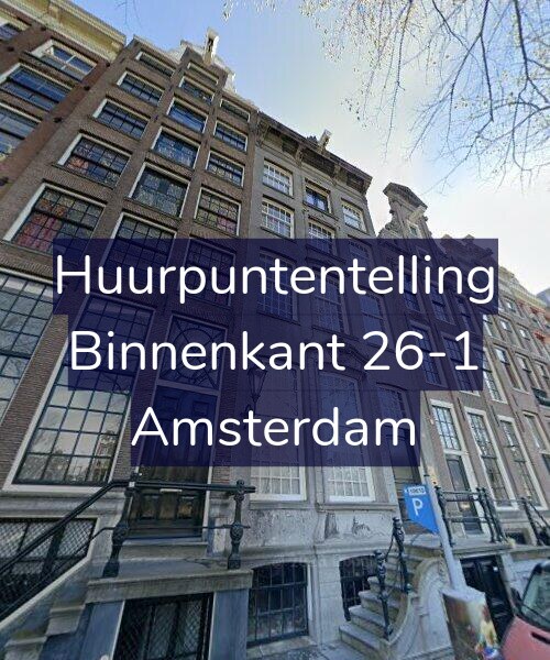 Foto gevel Huurpuntentelling voor Binnenkant 26-1, Amsterdam