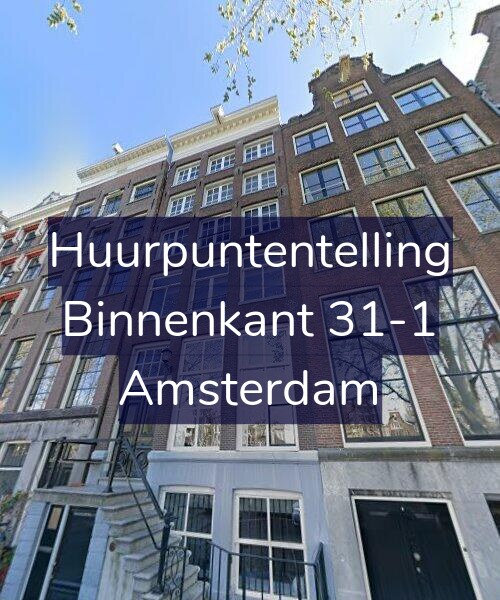 Foto gevel Huurpuntentelling voor Binnenkant 31-1, Amsterdam