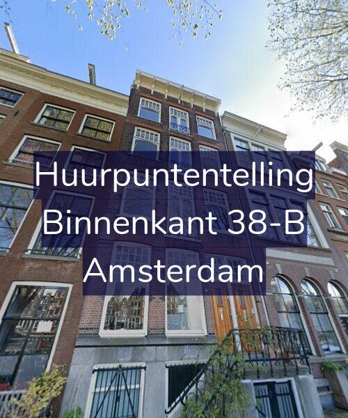 Foto gevel Huurpuntentelling voor Binnenkant 38-B, Amsterdam