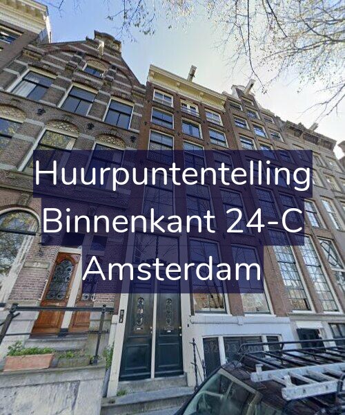 Foto gevel Huurpuntentelling voor Binnenkant 24-C, Amsterdam