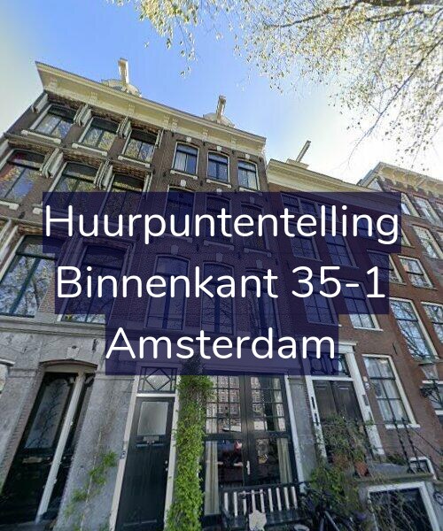Foto gevel Huurpuntentelling voor Binnenkant 35-1, Amsterdam