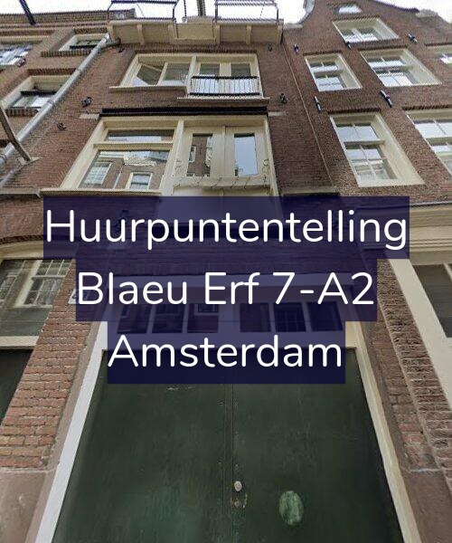 Foto gevel Huurpuntentelling voor Blaeu Erf 7-A2, Amsterdam