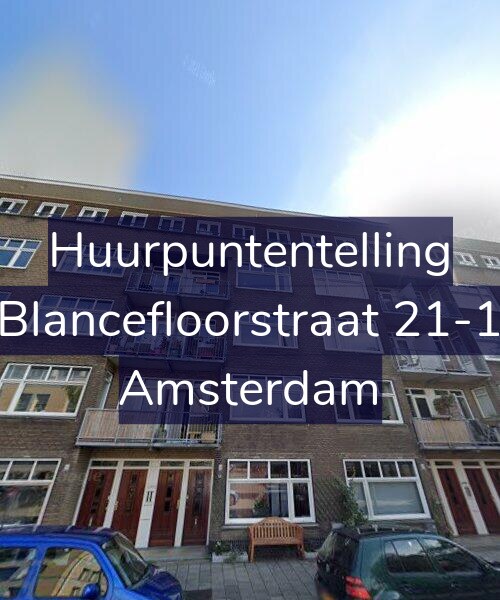 Foto gevel Huurpuntentelling voor Blancefloorstraat 21-1, Amsterdam