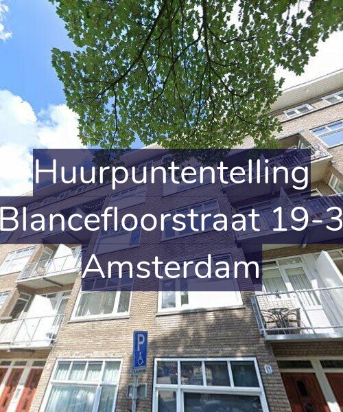 Foto gevel Huurpuntentelling voor Blancefloorstraat 19-3, Amsterdam
