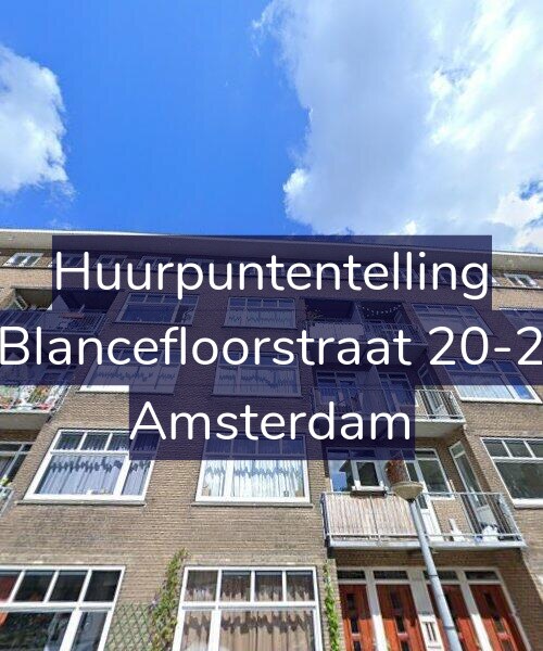 Foto gevel Huurpuntentelling voor Blancefloorstraat 20-2, Amsterdam