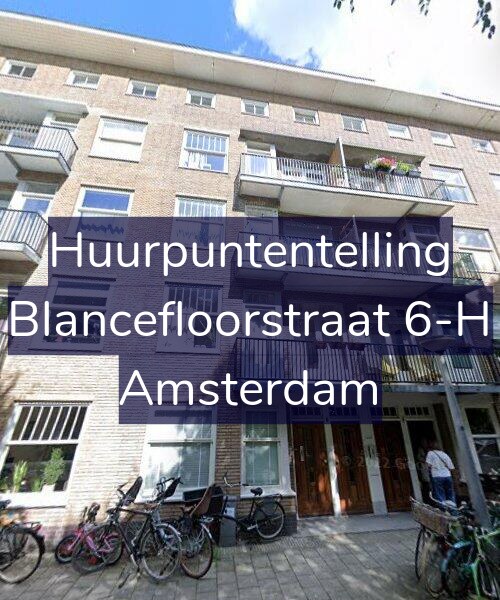 Foto gevel Huurpuntentelling voor Blancefloorstraat 6-H, Amsterdam