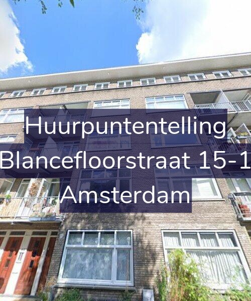 Foto gevel Huurpuntentelling voor Blancefloorstraat 15-1, Amsterdam