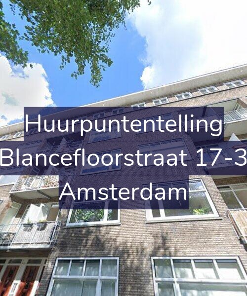 Foto gevel Huurpuntentelling voor Blancefloorstraat 17-3, Amsterdam