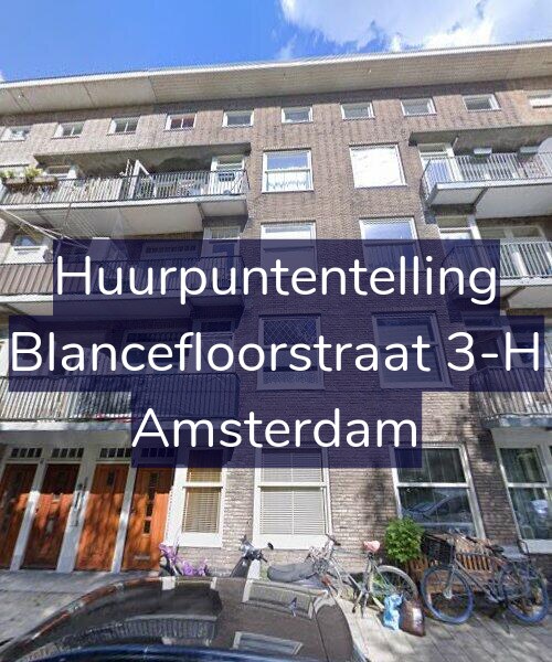 Foto gevel Huurpuntentelling voor Blancefloorstraat 3-H, Amsterdam