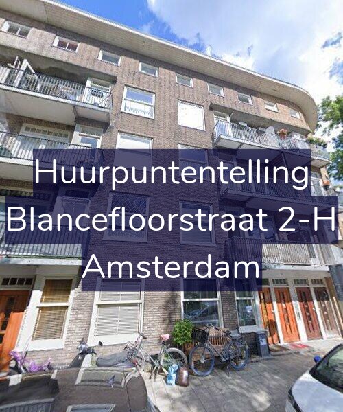 Foto gevel Huurpuntentelling voor Blancefloorstraat 2-H, Amsterdam