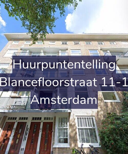 Foto gevel Huurpuntentelling voor Blancefloorstraat 11-1, Amsterdam