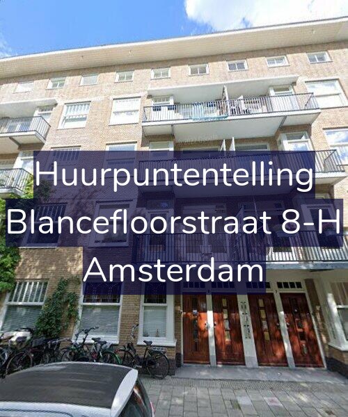 Foto gevel Huurpuntentelling voor Blancefloorstraat 8-H, Amsterdam