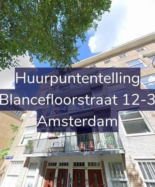 Foto gevel Huurpuntentelling voor Blancefloorstraat 12-3, Amsterdam