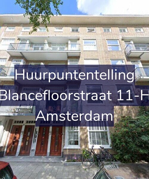 Foto gevel Huurpuntentelling voor Blancefloorstraat 11-H, Amsterdam