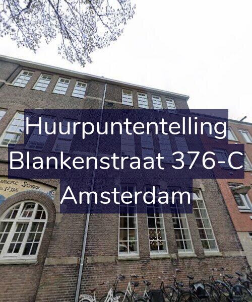 Foto gevel Huurpuntentelling voor Blankenstraat 376-C, Amsterdam