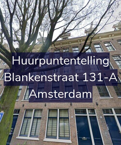 Foto gevel Huurpuntentelling voor Blankenstraat 131-A, Amsterdam