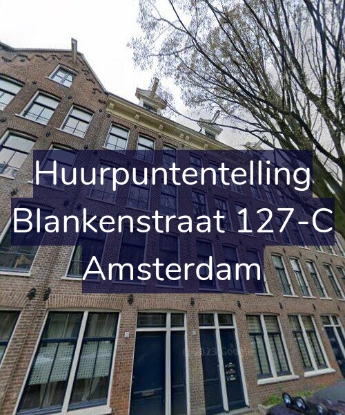 Foto gevel Huurpuntentelling voor Blankenstraat 127-C, Amsterdam