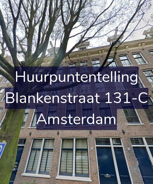 Foto gevel Huurpuntentelling voor Blankenstraat 131-C, Amsterdam