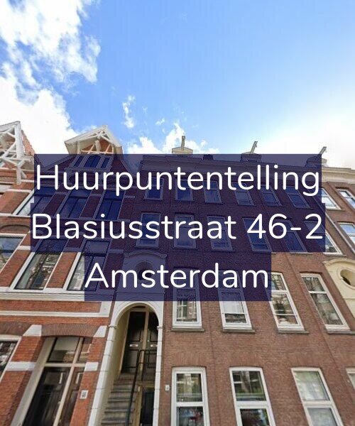 Foto gevel Huurpuntentelling voor Blasiusstraat 46-2, Amsterdam