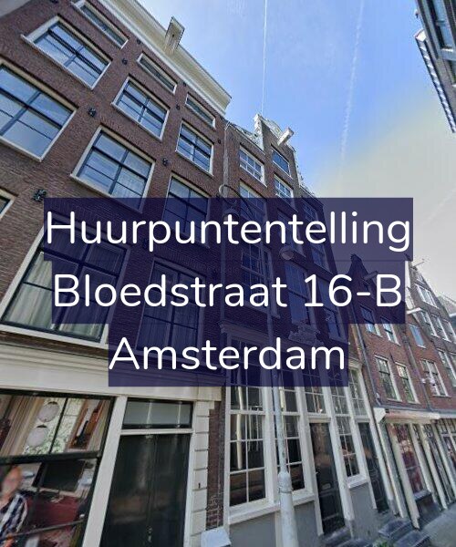 Foto gevel Huurpuntentelling voor Bloedstraat 16-B, Amsterdam