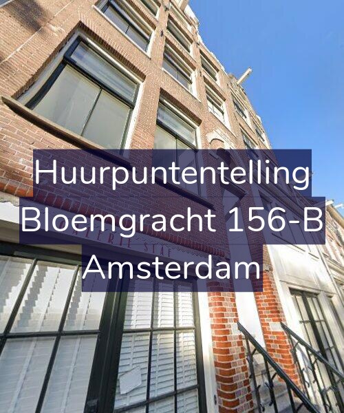 Foto gevel Huurpuntentelling voor Bloemgracht 156-B, Amsterdam