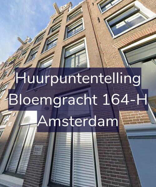 Foto gevel Huurpuntentelling voor Bloemgracht 164-H, Amsterdam