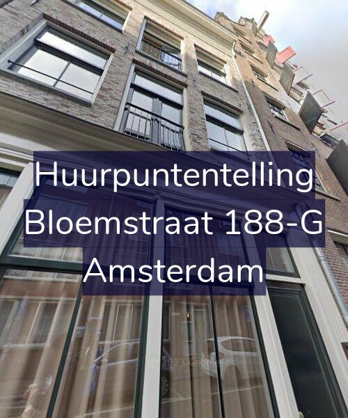 Foto gevel Huurpuntentelling voor Bloemstraat 188-G, Amsterdam