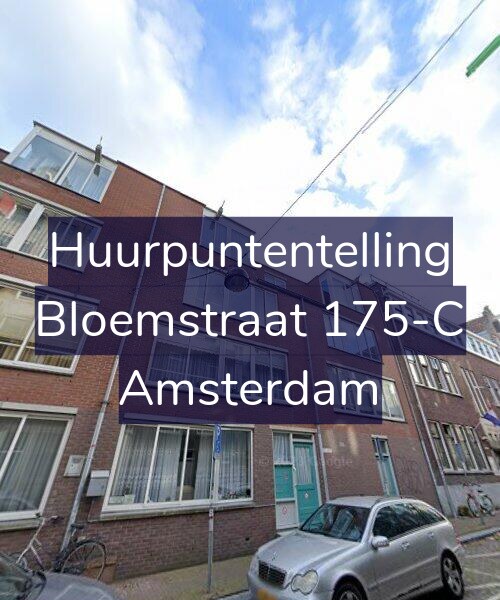 Foto gevel Huurpuntentelling voor Bloemstraat 175-C, Amsterdam