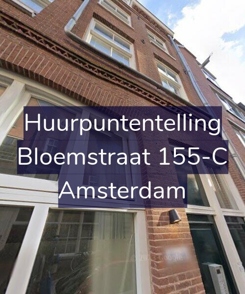 Foto gevel Huurpuntentelling voor Bloemstraat 155-C, Amsterdam