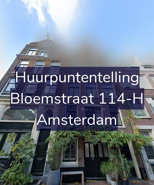 Foto gevel Huurpuntentelling voor Bloemstraat 114-H, Amsterdam